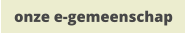 onze e-gemeenschap